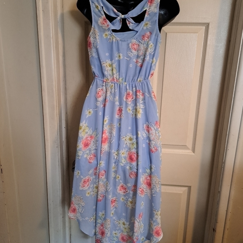 Candies floral hi-low dress size small - Picture 2 of 4